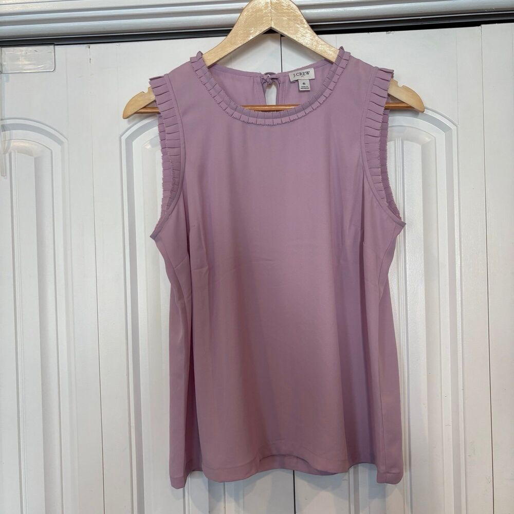 J. Crew Lavender Tank Top Size 6